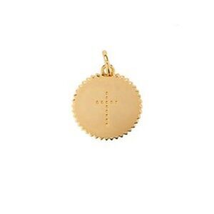 India Hicks Cross Token - Gold